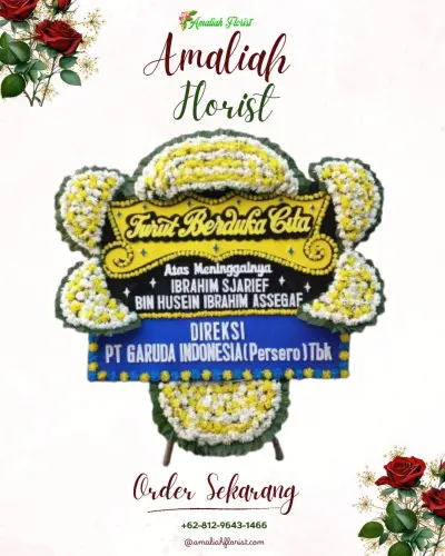 Papan Bunga Duka di Bebalang